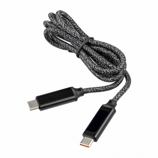 CABLE DE CHARGE PERSONNALISE EN NYLON 65W 'SPOODY'