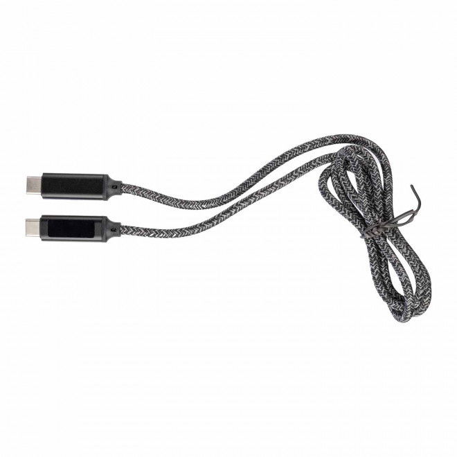 CABLE DE CHARGE PERSONNALISE EN NYLON 65W 'SPOODY'