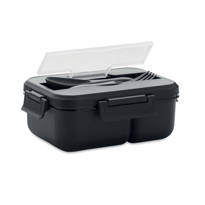 LUNCH BOX PERSONNALISEE AVEC COUVERTS 1L 'MALTY'