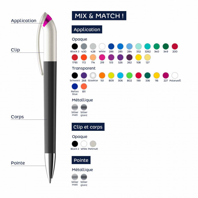 STYLO PUBLICITAIRE 'UGGI'