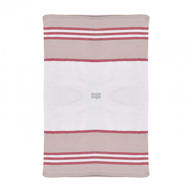 TORCHON CUISINE COTON PERSONNALISE 240GR/M2 'KARIVA'