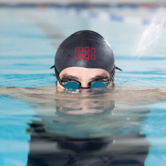 BONNET DE BAIN SILICONE PERSONNALISABLE 'BALISTE LIGHT'