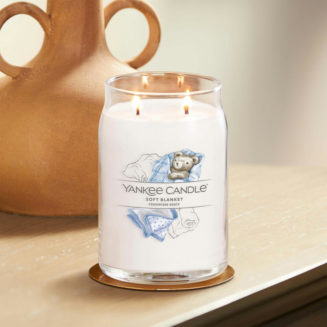 BOUGIE DEUX MECHES GRANDE 'YANKEE CANDLE'