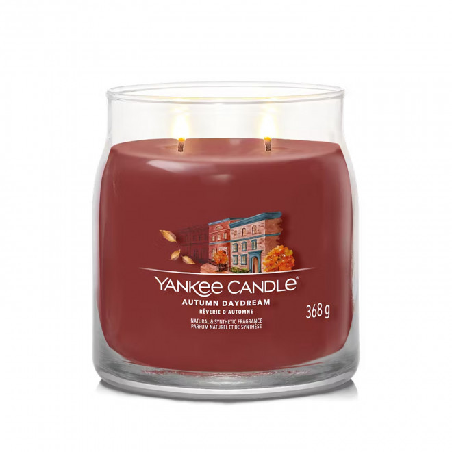 BOUGIE DEUX MECHES MOYENNE 'YANKEE CANDLE'