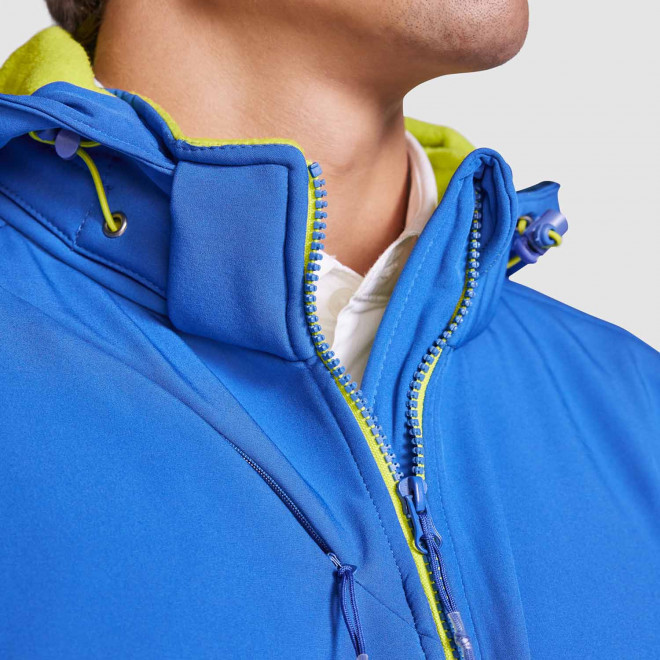 VESTE SOFTSHELL MIXTE PERSONNALISEE 2 COUCHES 'SIBERIA'