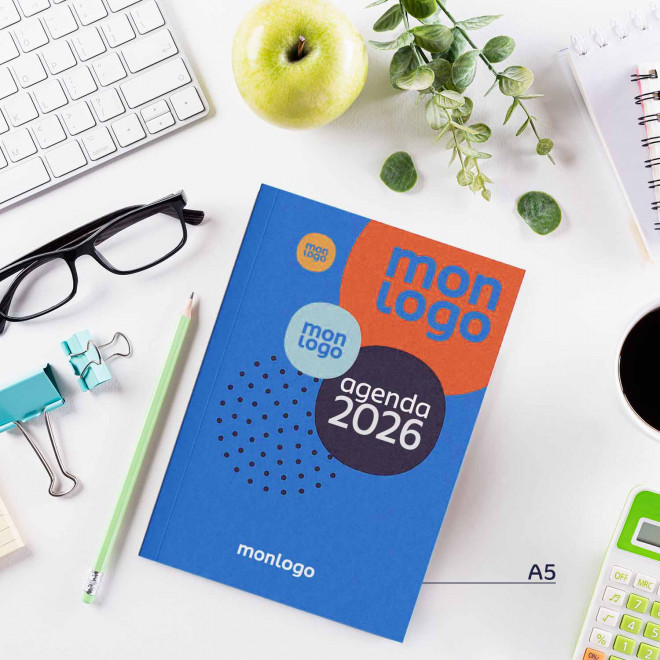 AGENDA JOURNALIER PERSONNALISABLE 'CANVO'