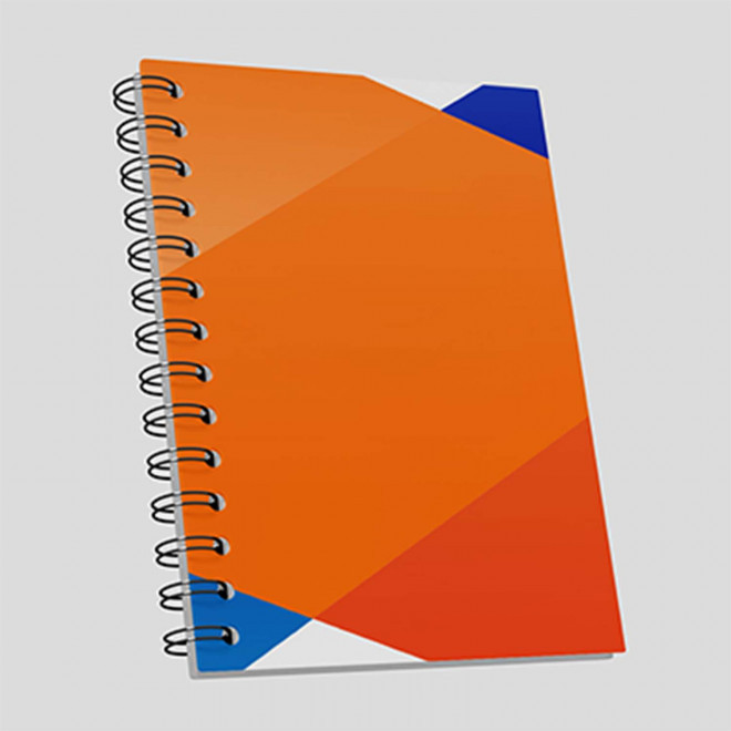 AGENDA MENSUEL PERSONNALISABLE 'CANVO SPIRALE'