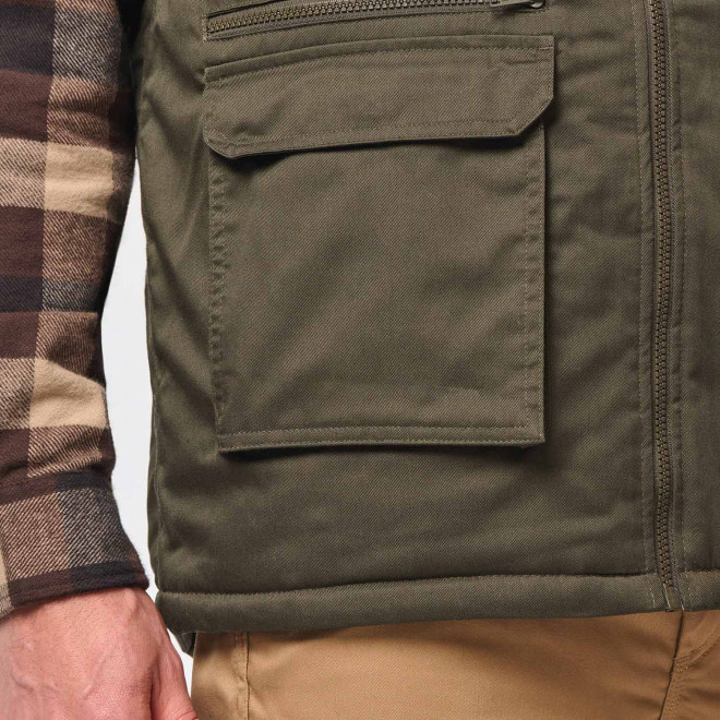 GILET MULTIPOCHES MIXTE PERSONNALISE 'HARDICA'