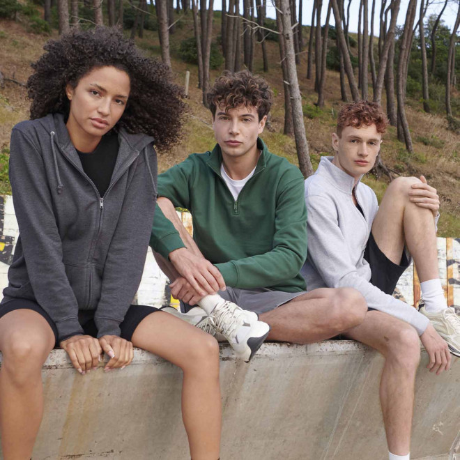 RAPIDE 4 JOURS   SWEAT SHIRT MIXTE PERSONNALISE 'CARTER' 