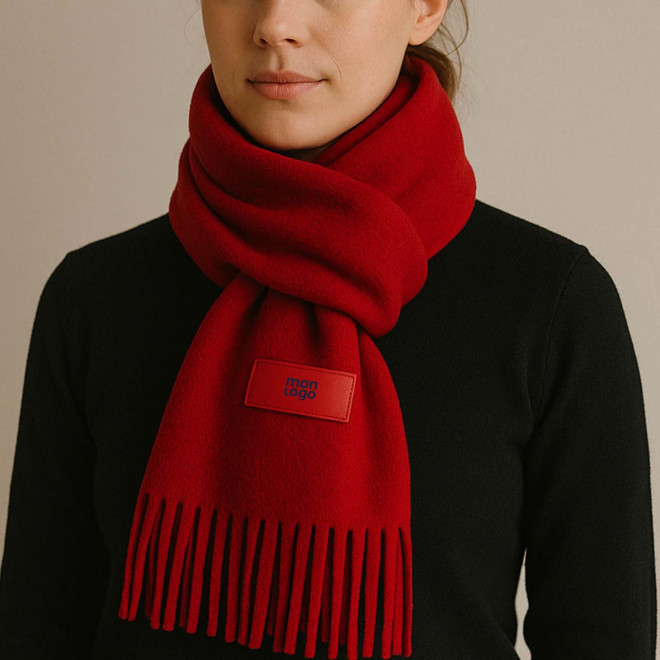 ECHARPE POLAIRE ETIQUETTE PERSONNALISEE 'BOREALA'