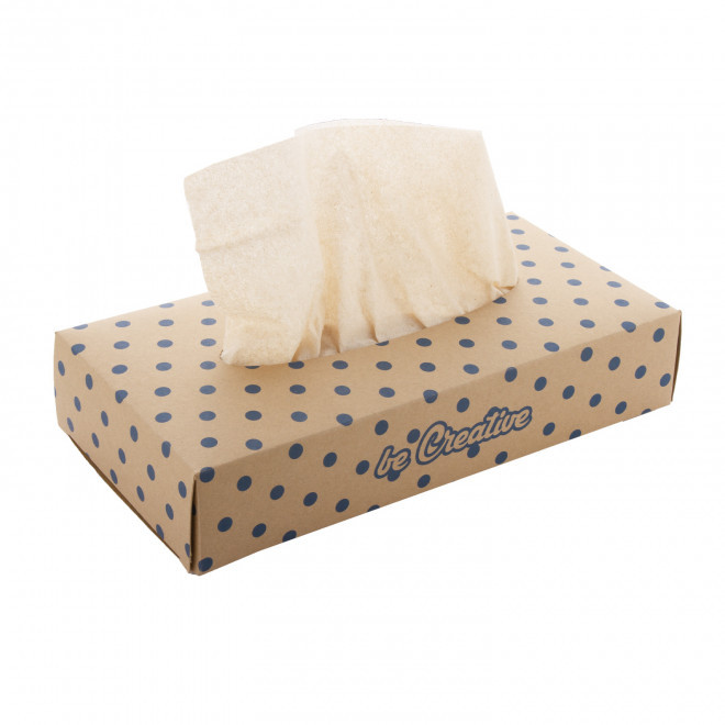 BOITE MOUCHOIR PAPIER RECYCLE PERSONNALISABLE 'TCHOUMA'