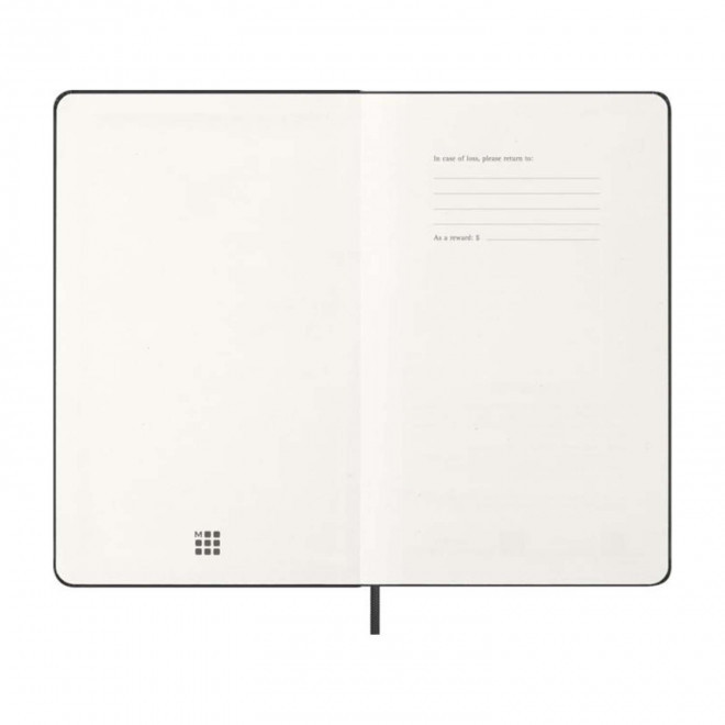 AGENDA SEMAINIER PERSONNALISABLE 'MOLESKINE RIGIDE'