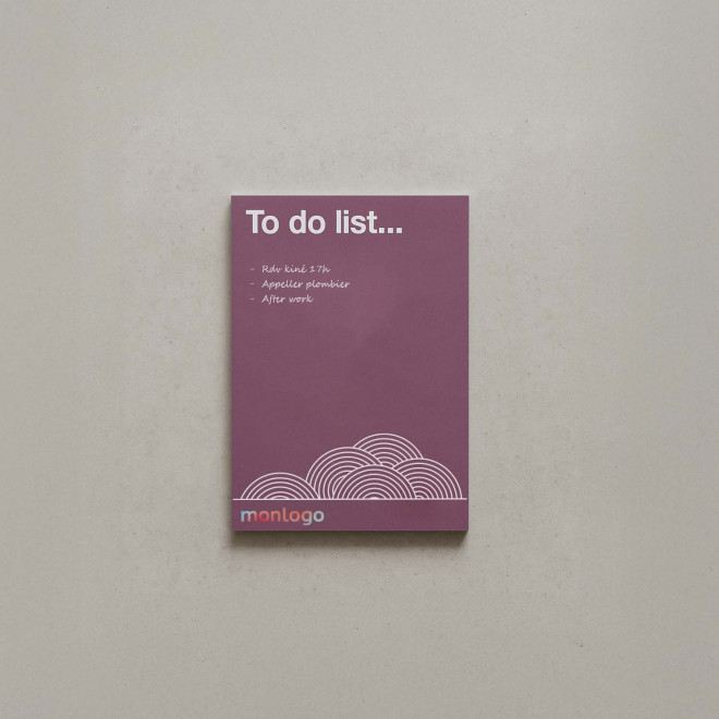 BLOC NOTES A7 PERSONNALISABLE 'ROSUS'