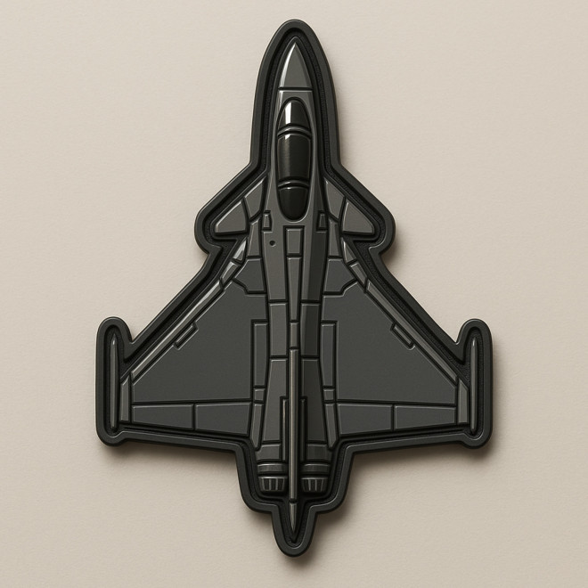 ECUSSON EN SILICONE 3D A COUDRE PERSONNALISABLE 'CRAT'