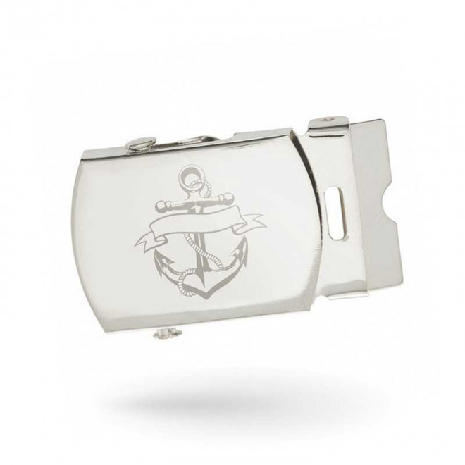 BOUCLE DE CEINTURE BRILLANTE PERSONNALISABLE 'MILITOS'