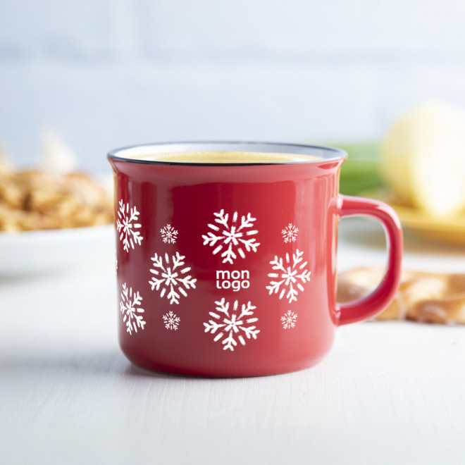 MUG CERAMIQUE 300ML PERSONNALISABLE 'RONSIO NOEL'