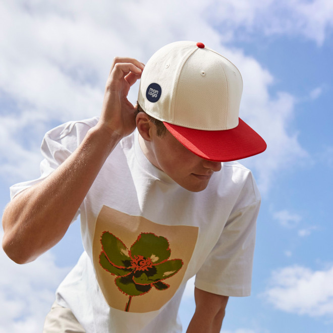 CASQUETTE PERSONNALISABLE SNAPBACK 'PEAK'