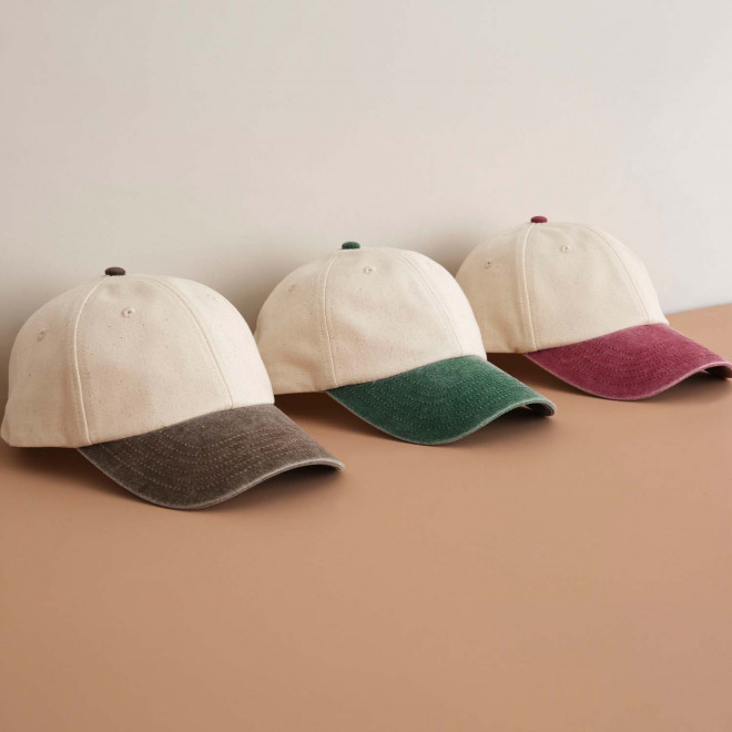 CASQUETTE PERSONNALISABLE 6 PANS 'PEAK LOW'