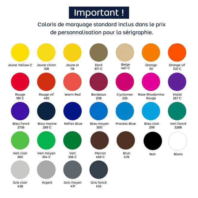 SUPPORT PERSONNALISABLE LUNETTE POUR PARE SOLEIL 'PALOTO'