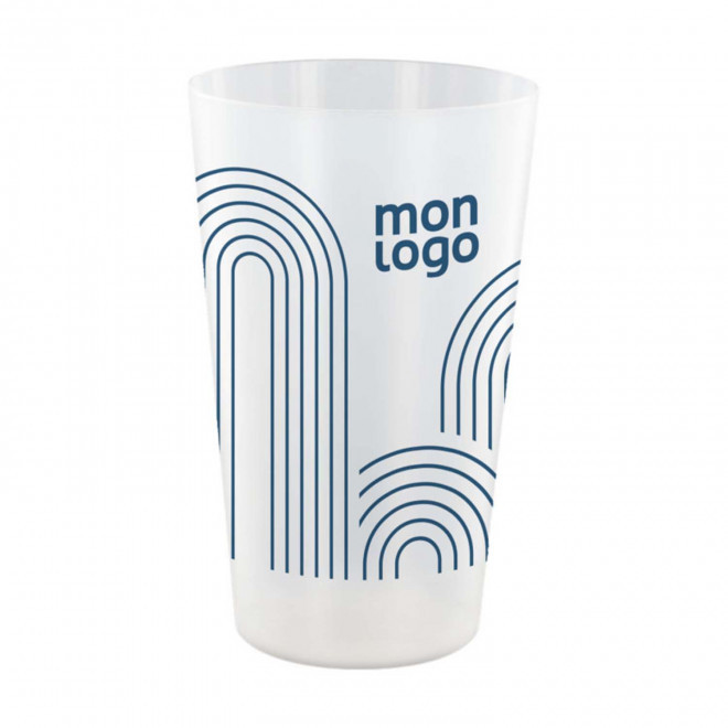 RAPIDE 4J   GOBELET MIF RÉUTILISABLE PERSONNALISÉ 60 CL 'CUPY'