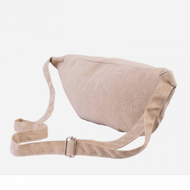 BANANE PERSONNALISABLE MIE EN COTON RECYCLE 'LOR'