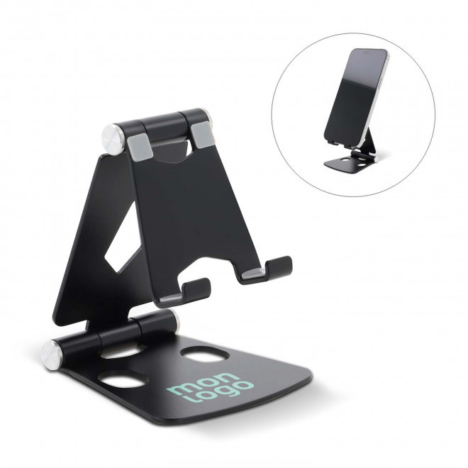 RAPIDE 4J   SUPPORT TELEPHONE EN ALU 'POSITOO' 