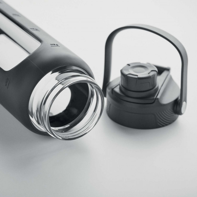 BOUTEILLE VERRE BOROSILI PERSONNALISEE 750ML 'STEEVERRE'