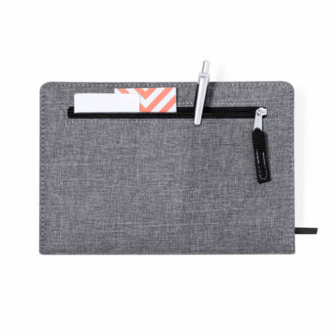 CARNET RPET PERSONNALISE AVEC POCHE 'TIRI' 