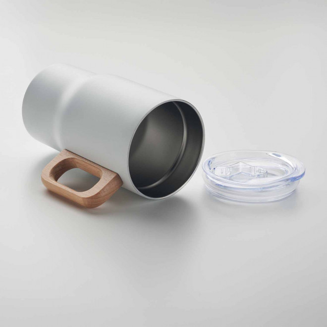 MUG ISOTHERME PERSONNALISABLE INOX RECYCLE 350ML 'JORNA MAX'