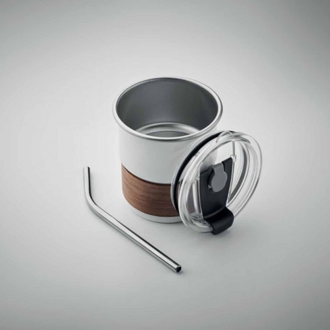 MUG A MATE ACIER RECYCLE PERSONNALISABLE 'COFCIA'