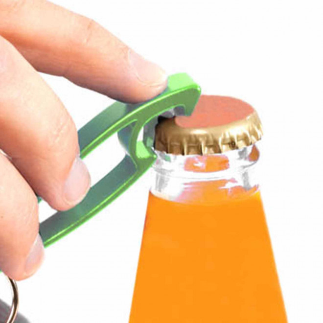 PORTE CLE DECAPSULEUR PERSONNALISABLE 'OFFNY RECYCLE'