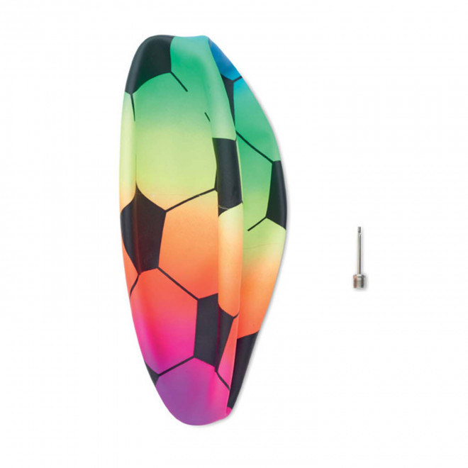 BALLON DE PLAGE PERSONNALISABLE 'RAINBOW FOOT'