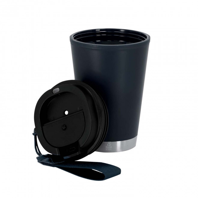 MUG ISOTHERME PERSONNALISE EN PP RECYCLE 300ML 'BLUYVI'