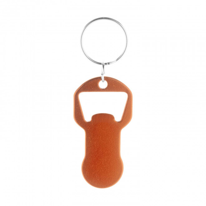 PORTE CLES PERSONNALISABLE EN ALU RECYCLE JETON 'PLAKI'