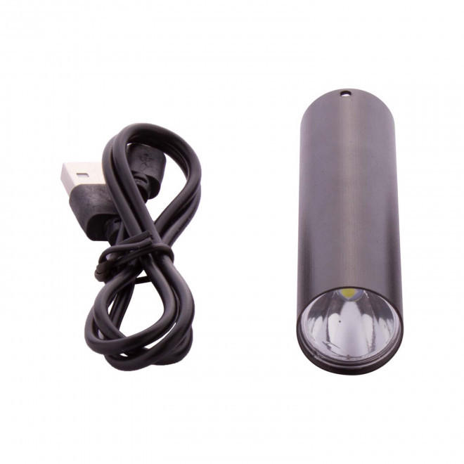 LAMPE DE POCHE RECHARGEABLE PERSONNALISABLE 'COBA'