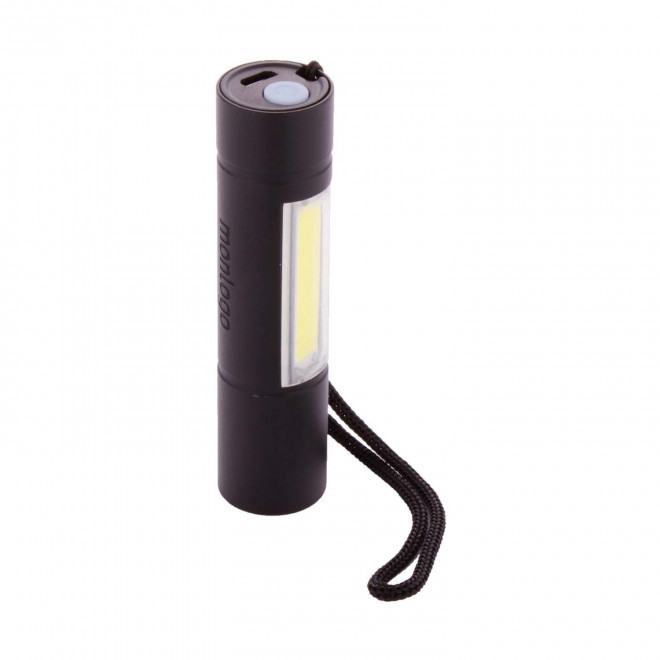 LAMPE DE POCHE RECHARGEABLE PERSONNALISABLE 'MINI COBA'