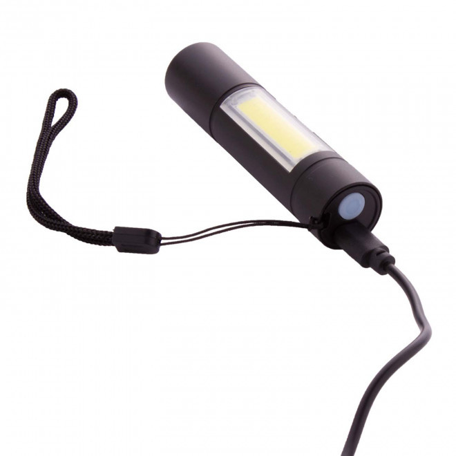 LAMPE DE POCHE RECHARGEABLE PERSONNALISABLE 'MINI COBA'