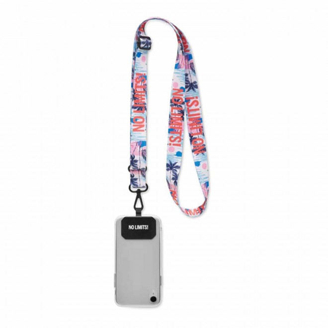 TOUR DE COU TELEPHONE PUBLICITAIRE 'OBLU'