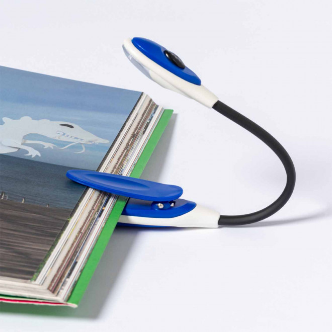 LAMPE DE LECTURE PERSONNALISEE MARQUE PAGE 'BOUKO'