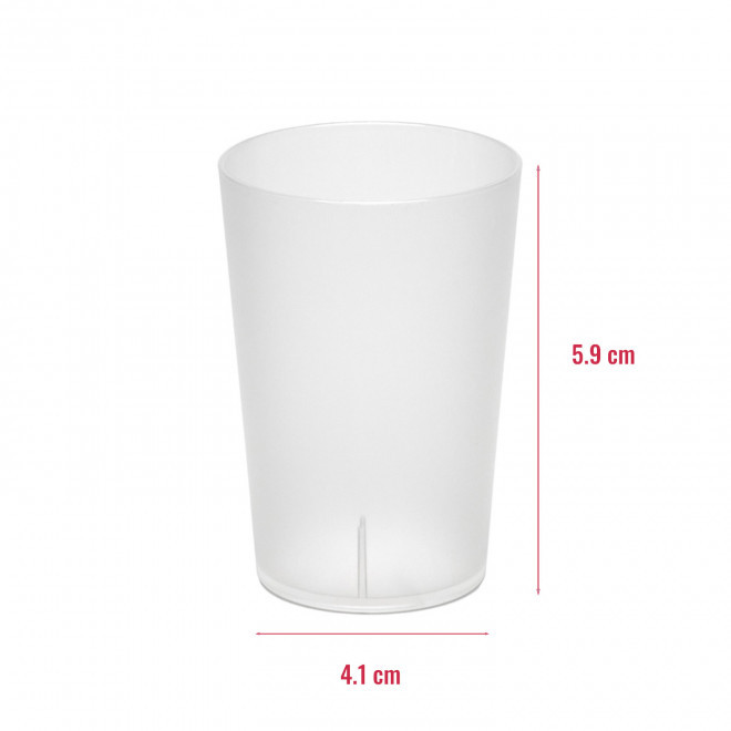 GOBELET SHOOTER PERSONNALISÉ 5CL 'CUPO QUADRI'
