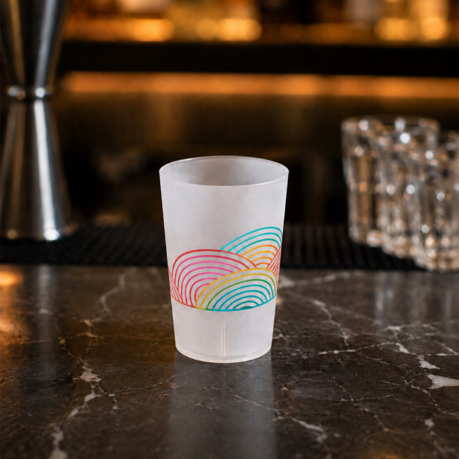 GOBELET SHOOTER PERSONNALISÉ 5CL 'CUPO QUADRI'