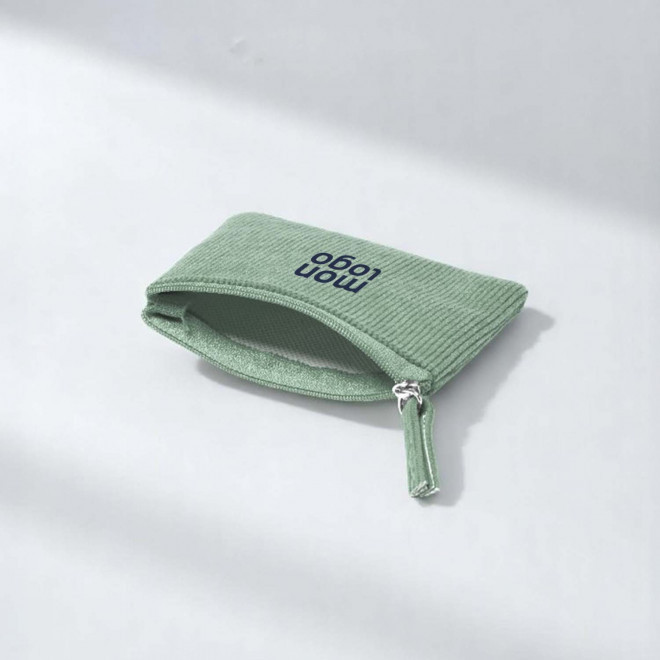 PORTEFEUILLE EN VELOURS PERSONNALISABLE 'BUDISNKY'