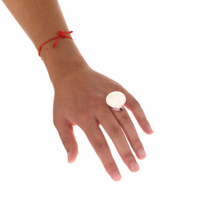 BAGUE LUMINEUSE PERSONNALISABLE 'BAUDRYNG'