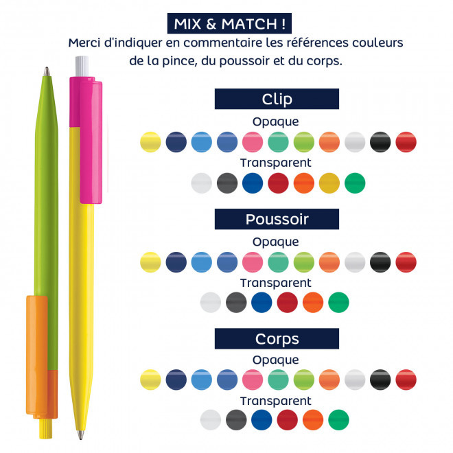 STYLO PERSONNALISABLE 'KIMI'