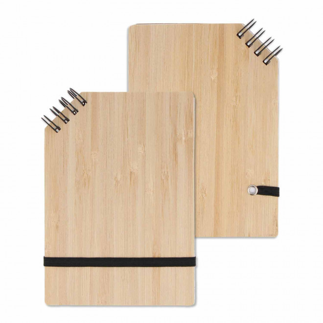 BLOC NOTES EN BAMBOU A6 PERSONNALISABLE 'ANGLUS'