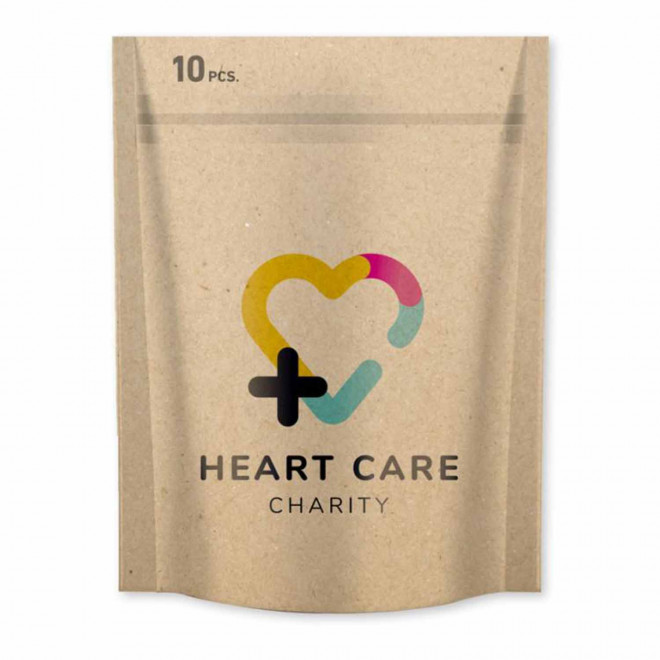 PANSEMENTS POCHETTE KRAFT PERSONNALISABLE 'PENSA 10'