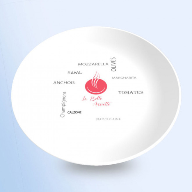 ASSIETTE PERSONNALISÉE CREUSE 'BERY'