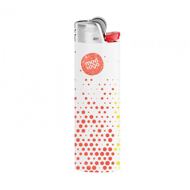BRIQUET PERSONNALISABLE BIC® PAILLETTES 'FIREFLAMME'