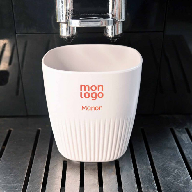 TASSE EN RPET PERSONNALISABLE MIF 220ML 'MAKOA'