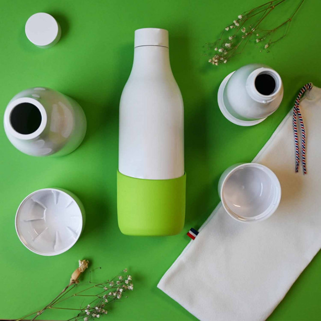 BOUTEILLE ISOTHERME PERSONNALISABLE MIF 500ML 'USTRAL'